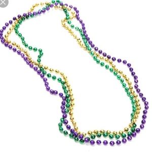 used mardi grads beads